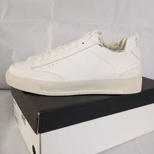 Madden NYC Men’s Markk Casual Sneakers All White Size 7 NIB Comfort Foam Breatha